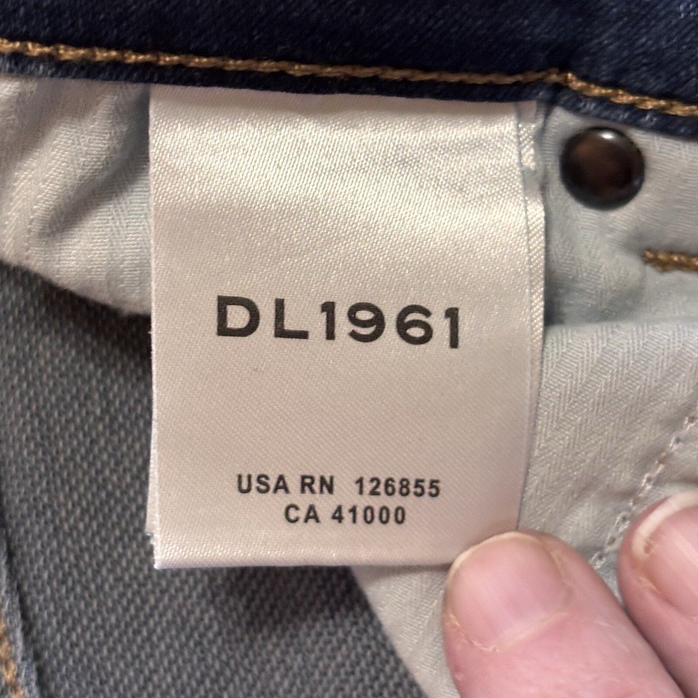 DL1961 Russel Slim Straight Botanic Fibers Ultra Soft Jeans 40x34‎ - Picture 4 of 16